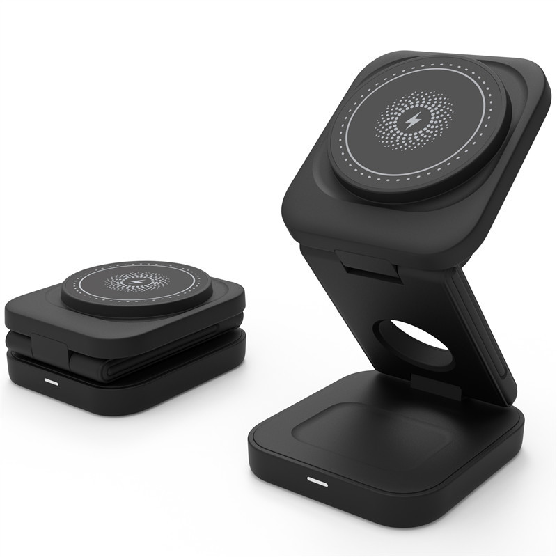 3-in-1 Foldable Magnetic Wireless Charger