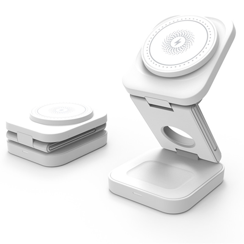 3-in-1 Foldable Magnetic Wireless Charger