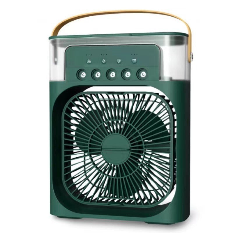 Portable 3-in-1 Air Cooler Fan – Mini AC with Humidifier & LED Light