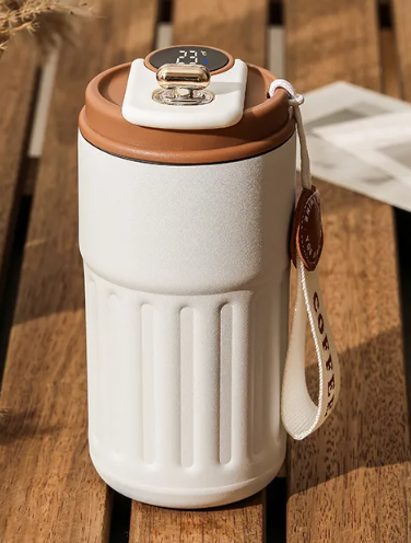Smart Digital Insulated Bottle – 450ml Stainless Steel Thermal Mug